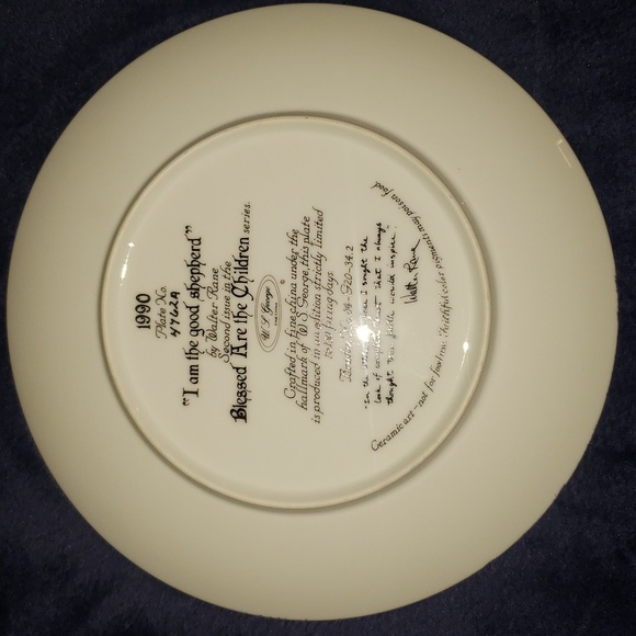 Walter Rane Religious Collector plates - Picture 12 of 12